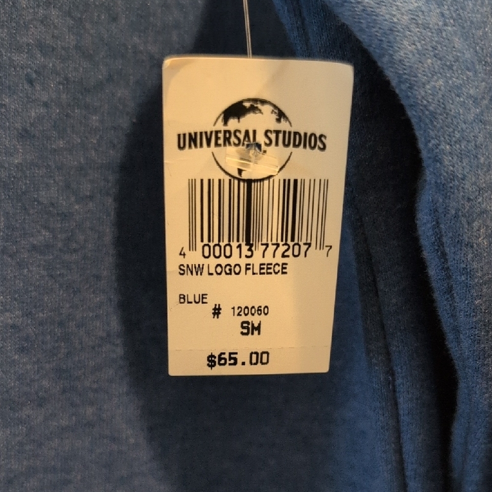 Universal Blue Super Nintendo World Crewneck Sweatshirt - Picture 2 of 6